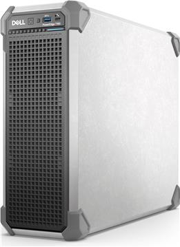 DELL EMC PowerEdge T160, 3x3.5", Intel Xeon E-2414 (2.6G, 4C/4T, 12MB, Turbo, HT (55W)), 16GB UDIMM 5600MT/s, 2TB SATA HDD, No Controller, iDRAC9 Basic, TPM 2.0 V5, BCM 5720 DP, On-Board LOM, 3Y NBD