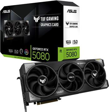 Grafička kartica Asus TUF Gaming GeForce RTX 5080 OC Edition 16GB GDDR7