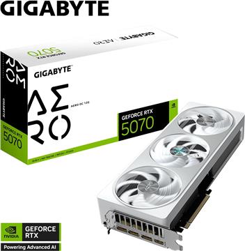 Grafička kartica Gigabyte GeForce RTX 5070 AERO OC 12GB