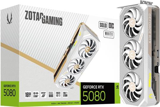 Grafička kartica Zotac GAMING GeForce RTX 5080 SOLID OC 16GB GDDR7