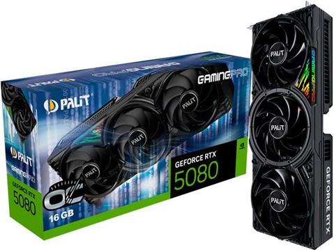 Grafička kartica Palit GeForce RTX 5080 GamingPro OC 16GB GDDR7 HDMI 3xDP