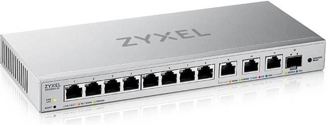 Zyxel XGS1250-12 Managed L2 10G Ethernet (100/1000/10000) Grey