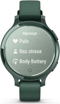 Pametni sat Garmin Lily 2 Active Jasper Green sa silikonskim remenom, 010-02891-02