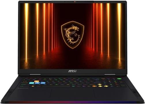 Laptop MSI Raider A18 HX A9WIG R9 / 64GB / 4TB SSD / 18" UHD+ / NVIDIA GeForce RTX5080 / Windows 11 Pro / midnight black