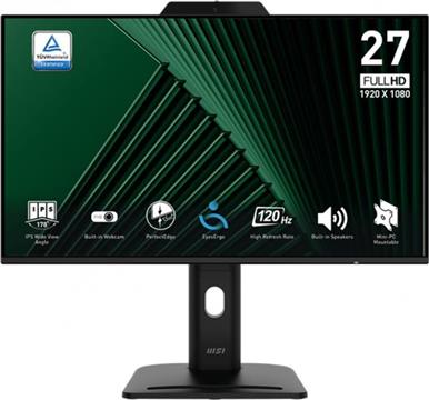 Monitor MSI PRO MP272PMG / 27" / FHD / IPS / 120Hz / 1ms (MPRT) / black