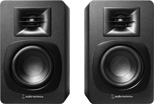 Aktivni regalski zvučnici AT-SP3X, crni, Bluetooth 5.3