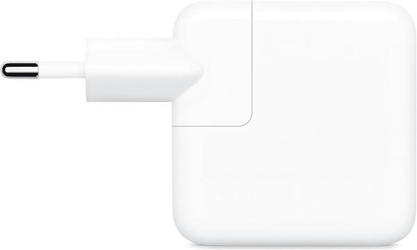 Punjač Apple Dual USB-C 35W MW2K3ZM/A, 2x USB-C bez kabela, White