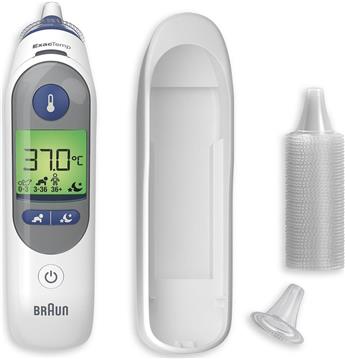 Termometar Braun ThermoScan 7+ infracrveni za uho, White/Blue