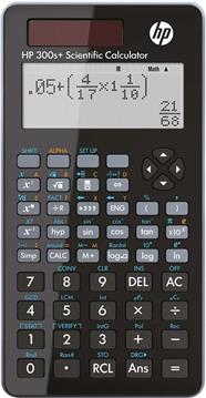 HP Calculator scientific office HP 300SPLUS/INT BX, 315 functions, 155x84x20mm, black