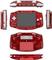Retro gaming console ANBERNIC RG34XX Red
