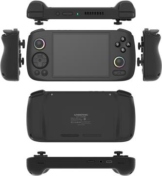 Retro gaming console ANBERNIC RG406H Black