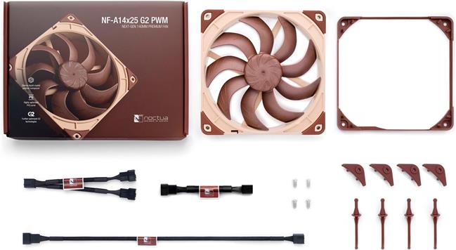 Ventilator NOCTUA 140mm NF-A14x25 G2 PWM