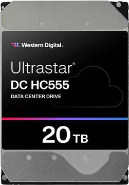 Western Digital Ultrastar DC HC555 internal hard drive 20 TB 7200 RPM 512 MB 3.5" SAS3