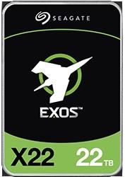 Seagate Exos X22 ST20000NM004E internal hard drive 20 TB 7200 RPM 512 MB 3.5" Serial ATA III