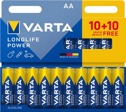 Batterie AA (LR6) 1.5V *Varta* High Energy - 20-Pack
