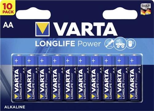 Batterie AA (LR6) 1.5V *Varta* Longlife - 10-Pack