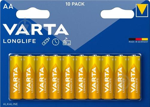 Batterie AA (LR6) 1.5V *Varta* Longlife - 10-Pack