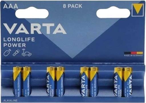 Batterie AAA (LR03) 1.5V *Varta* High Energy - 8-Pack