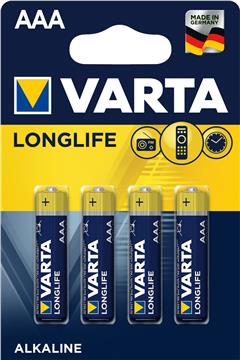 Batterie AAA (LR03) 1.5V *Varta* Longlife - 8-Pack