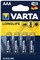 Batterie AAA (LR03) 1.5V *Varta* Longlife - 8-Pack