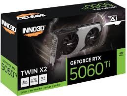 Grafička kartica Inno3D GeForce RTX 5060 Ti Twin X2 OC 8GB GDDR7