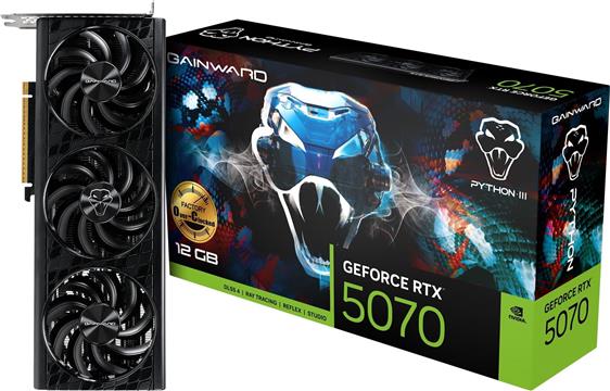 Grafička kartica Gainward GeForce RTX 5070 Python III OC 12GB GDDR7