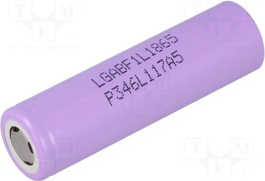 Baterija litijeva LG Chem 3.7V 18650 Li-Ion 3350mAh
