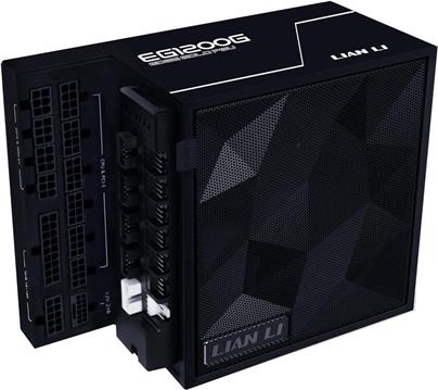 PSU ATX Lian Li EDGE 1200W, 80 PLUS Gold, 12VHPWR, HUB, Modular, black