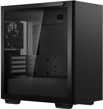 Case DeepCool MACUBE 110, Micro-ATX, Tempered glass, Black