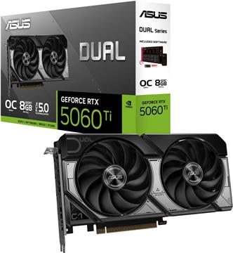 Grafička kartica Asus Dual GeForce RTX 5060 Ti OC Edition 8GB