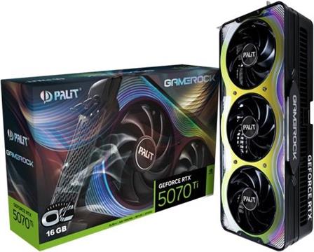 Grafička kartica Palit GeForce RTX 5070 Ti GameRock OC 16GB