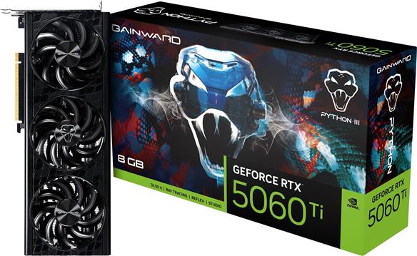 Grafička kartica Gainward GeForce RTX 5060 Ti Python III 8GB