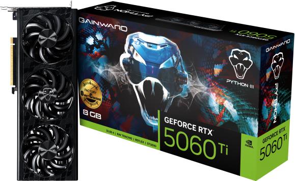 Grafička kartica Gainward GeForce RTX 5060 Ti Python III OC 8GB