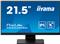 IIYAMA Monitor LED T2252MSC-B2AG 21.5" PCAP 10pt Touchscreen monitor featuring IPS panel technology, Edge-to-Edge glass design and Anti Glare coating HDMI DP USB HUB Tilt 3y