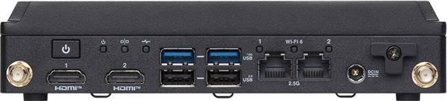 ASUS NUC Rugged/BNUC13BRFA400B00I/Intel Atom X7425E/Intel UHD Graphics/6xUSB/M.2 22x80 NVMe; M.2 30x42 SATA SSD,PCI x1,USB3.2 Gen2/2,5Gbe Dual LAN/2xHDMI/64G eMMC/no RAM/no WiFi/SIM card slot/no OS/No