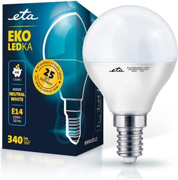 ETA LED žarulja 4W E14 [neutralno bijela, 4000K, 340lm]