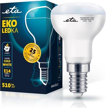 ETA LED žarulja 6W E14 [hladna bijela, 6500K, 510lm]