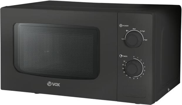 VOX mikrovalna pećnica M30B [20 L, snaga: 700 W, crna]