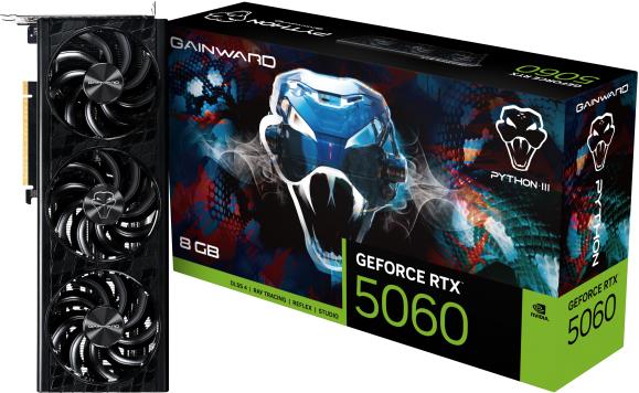 Grafička kartica Gainward GeForce RTX 5060 Python III 8GB