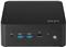 Mini desktop PC MSI Cubi NUC 1M-260BEU barebone Core 3 / WiFi 6E + BT 5.3 / 2x2.5Gbps / black