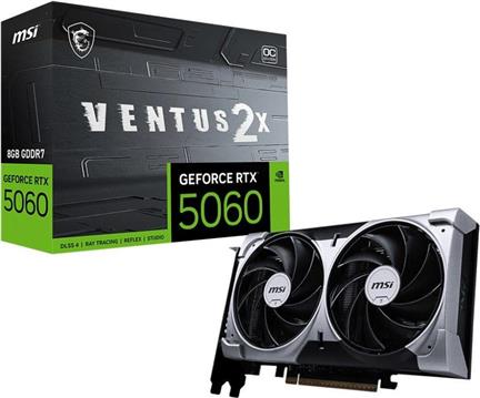 Grafička kartica MSI GeForce RTX 5060 8G VENTUS 2X OC