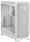 Midi Fractal Design Meshify 3 White TG Clear Tint