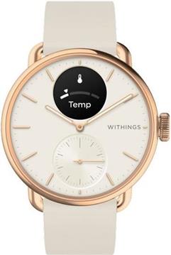 Withings ScanWatch 2, 38 mm Rose Gold White