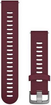 Garmin Ersatzarmband 20mm Silikon Kirschrot