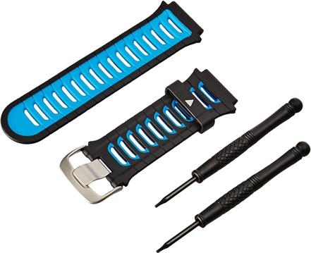 Garmin Ersatzarmband aus Silikon Schwarzes/Hellblaues