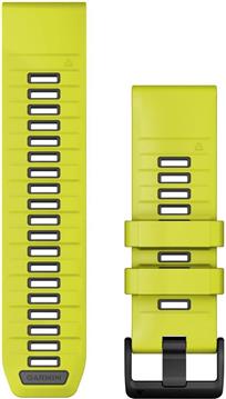 Garmin Ersatzarmband QuickFit 26mm Silikon Amp Yellow/Graphit
