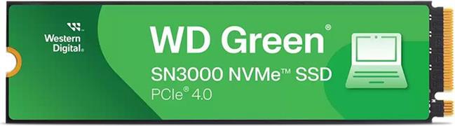 1 TB SSD WD Green SN3000 PCIe 4.0 x4 NVMe (WDS100T4G0E)