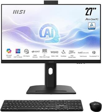 MSI AIO Modern AM273QP AI 1UM-078EU Intel Core 5 Processor 125H 27’ IPS LED FHD Non-Touch Anti-Glare 16GB SSD1TB M.2 AX211 WiFi 6E Windows 11 Pro Black