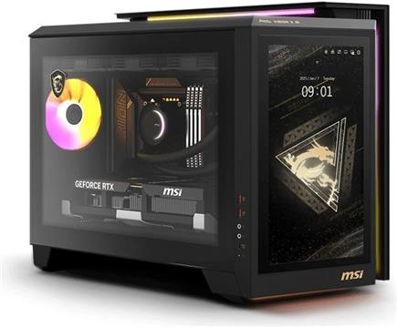 MSI MEG Vision X AI 2NVZ9-003EU Intel Core Ultra 9 285K 64 GB DDR5-SDRAM 2 TB SSD NVIDIA GeForce RTX 5090 Windows 11 Home Desktop PC Black