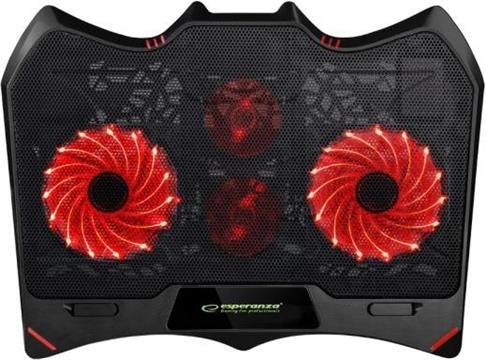 Esperanza EGC102 laptop cooling pad 2000 RPM Black